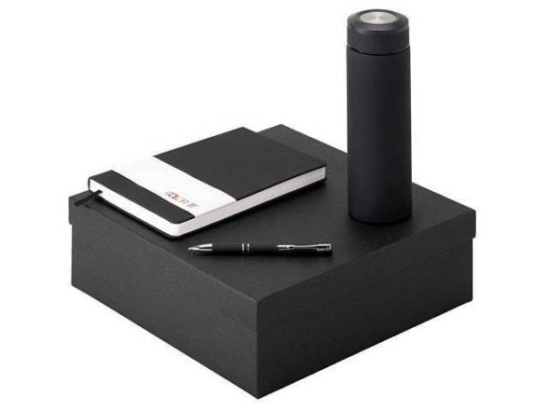 Подарочный набор "Color it" с блокнотом, металлической ручкой и термосом