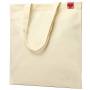 Сумка для покупок IVORY 325 г/м² с PU нашивкой