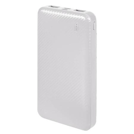 Универсальный аккумулятор OMG Rib 10 (10000 мАч), белый, 13,5х6.8х1