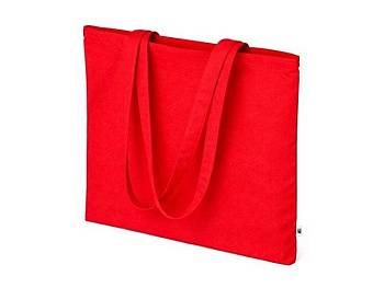 Сумка «Кэррими 180» из хлопка, 180 г/м2, красный