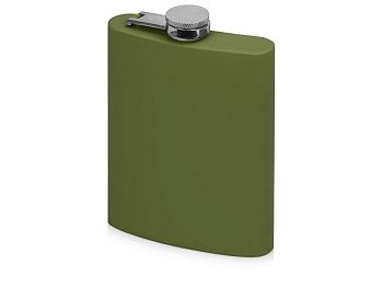 Фляжка 240 мл Remarque soft touch, 201 сталь, зеленый милитари Фляжка 240 мл Remarque soft touch, 201 сталь, зеленый милитари
