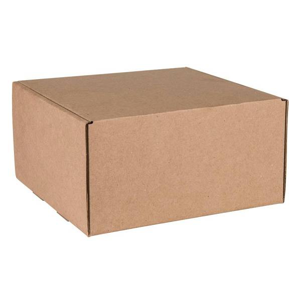 Коробка подарочная BOX, размер 20,5*21* 11см, картон МГК бур.
