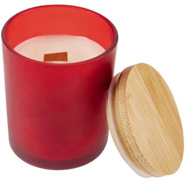 Свеча ароматическая Savor Flavor, ver.2, ваниль и амбра