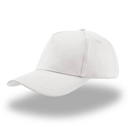 Бейсболка детская "KID START FIVE", 5 клиньев, застежка на липучке, белый, 100% хлопок