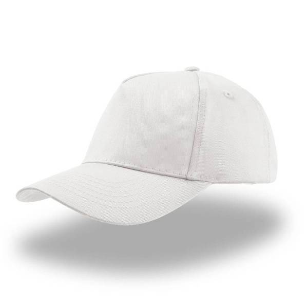 Бейсболка детская "KID START FIVE", 5 клиньев, застежка на липучке, белый, 100% хлопок