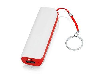Портативное зарядное устройство (power bank) Basis, 2000 mAh, красный Портативное зарядное устройство (power bank) Basis, 2000 mAh, красный