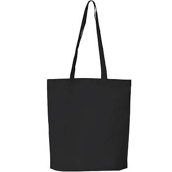 Сумка для покупок "PROMO", черный, 38 x 45 x 8,5 см, нетканый 80г/м2 Сумка для покупок "PROMO", черный, 38 x 45 x 8,5 см, нетканый 80г/м2