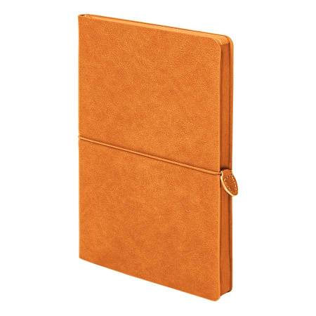 Ежедневник недатированный Fusion, А5, бирюзовый, кремовый блок,