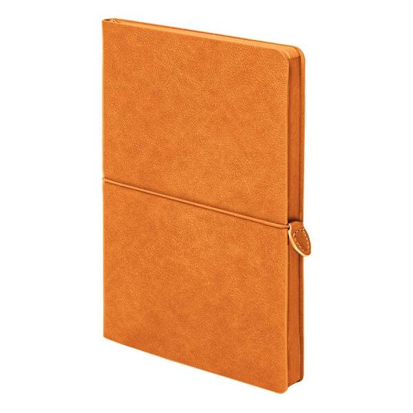 Ежедневник недатированный Fusion, А5, бирюзовый, кремовый блок,