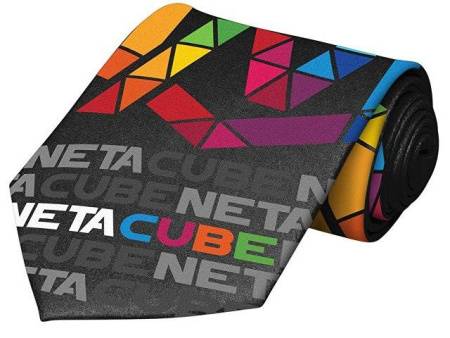 Галстук с возможностью полноцветной печати