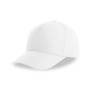 Бейсболка RECY FIVE, 5 клиньев, застежка-липучка, белый, 100 % переработанный полиэстер