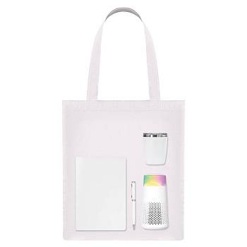 Подарочный набор Welcome Pack Galaxy, белый (термокружка, очиститель воздуха, ежедневник, ручка, шоппер) Подарочный набор Welcome Pack Galaxy, белый (термокружка, очиститель воздуха, ежедневник, ручка, шоппер)