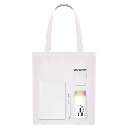 Подарочный набор Welcome Pack Galaxy, белый  (термокружка, очиститель воздуха, ежедневник, ручка, шоппер)