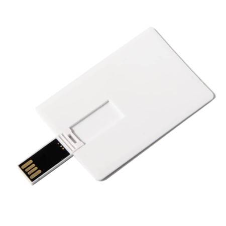 USB флэшка "Визитка" Card (16Гб), 8,4х5,2х0,2 см, пластик
