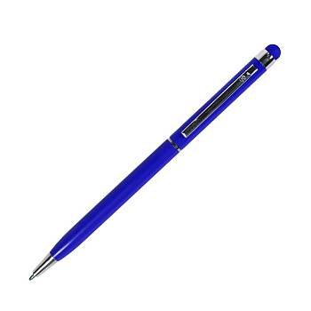 TOUCHWRITER, ручка шариковая со стилусом для сенсорных экранов, синий/хром, металл TOUCHWRITER, ручка шариковая со стилусом для сенсорных экранов, синий/хром, металл