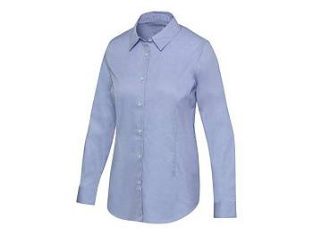 Citrine женская рубашка из твила - Голубой