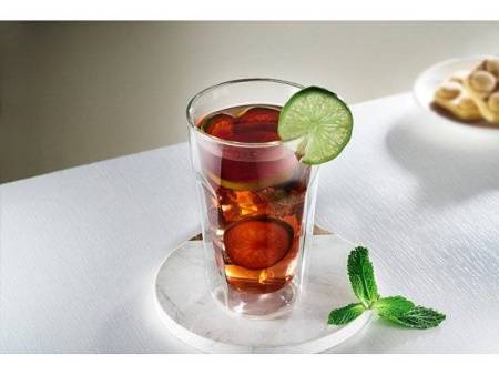 Стакан граненый с двойными стенками "Silva"