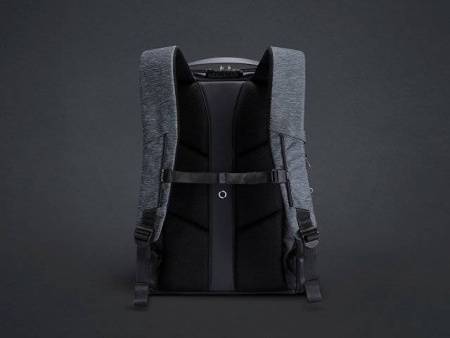 Антикражный рюкзак FlexPackPro для ноутбука 15.6", серый/черный