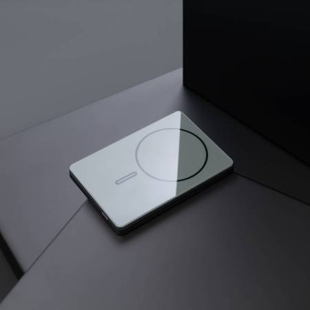 Внешний аккумулятор Onyx PD 5000mAh с функцией беспроводной зарядки 15W, серый