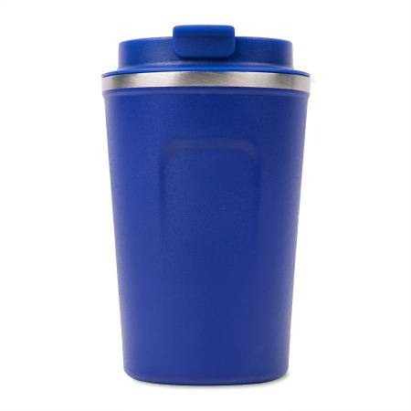 Термокружка OFFROAD, 400мл. синий, нержавеющая сталь