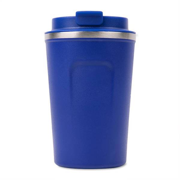 Термокружка OFFROAD, 400мл. синий, нержавеющая сталь