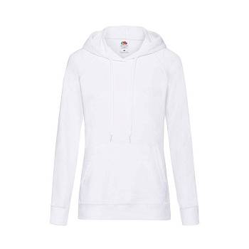 Толстовка женская "LIGHTWEIGHT", белый_XS, 80% хлопок, 20% полиэстер, 240 г/м2 Толстовка женская "LIGHTWEIGHT", белый_XS, 80% хлопок, 20% полиэстер, 240 г/м2