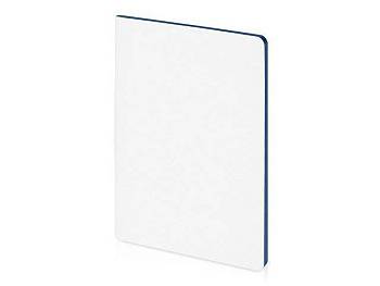 Бизнес-тетрадь А5 "Pragmatic Contrast", 40 листов в клетку, белый с голубым срезом