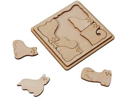 Деревянная головоломка "Catgram"