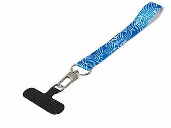 Ремувка под сублимацию с трендовым карабином и узким держателем для телефона из ПЭ