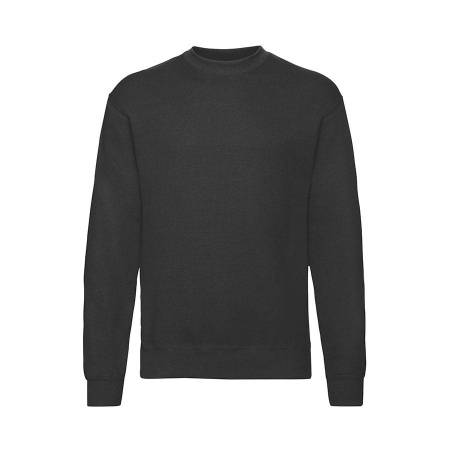 Толстовка мужская с начесом "Classic Set-In Sweat", белый_S, 80% х/б, 20% п/э