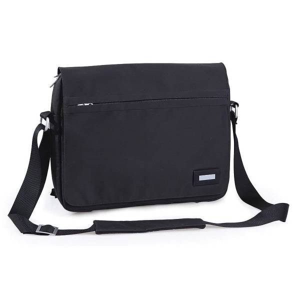 Конференц-сумка "BUSINESS" c шильдом, черный, 33.5?6?26.5 cm