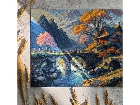 Деревянный пазл "Wonderhouse"