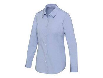 Carnelian женская рубашка из поплина - Голубой