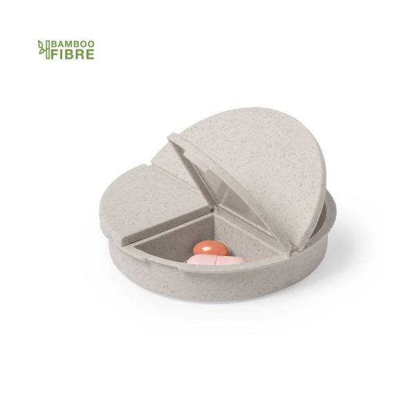 Таблетница BETUR, 3 отсека, h=1,7 cm, d=7,5 см, пластик