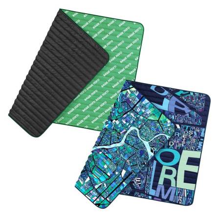 Плед Mosaic с печатью на заказ