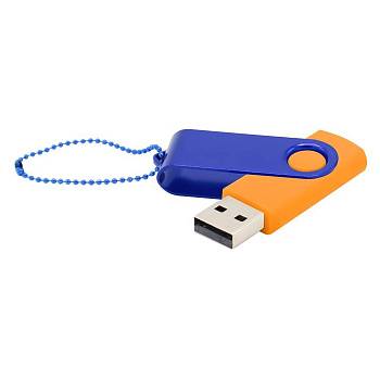 Флешка Designer To Go 2.0 USB 16Gb, оранжевый/синий Флешка Designer To Go 2.0 USB 16Gb, оранжевый/синий