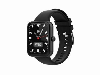 Умные часы HIPER IoT Watch QR, черный Умные часы HIPER IoT Watch QR, черный