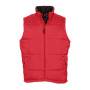 Жилет "Warm", красный_S, 100% нейлон, 210Т, подкладка: 100 % полиэстер
