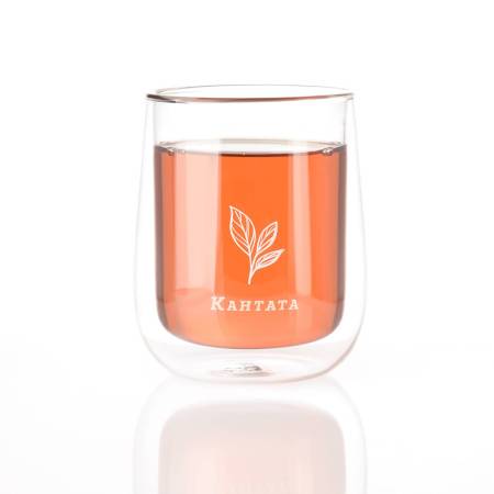 Стакан стеклянный с двойными стенками, Lungo, 300 ml