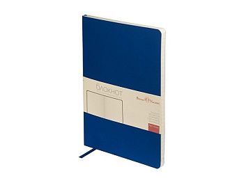 Блокнот А5 "Megapolis Flex Velvet", синий Блокнот А5 "Megapolis Flex Velvet", синий