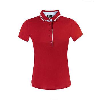 Рубашка поло женская RODI LADY, красный, S, 100% хлопок,180 г/м2 Рубашка поло женская RODI LADY, красный, S, 100% хлопок,180 г/м2
