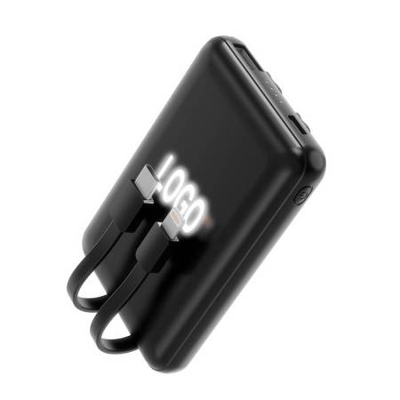 Внешний аккумулятор Eron с подсветкой гравировки, 5000 mAh