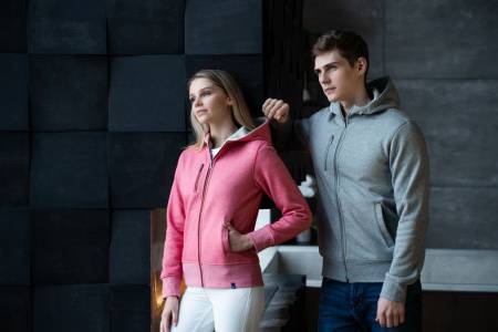 Толстовка мужская Parkwick красный меланж, размер M