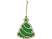 Подвеска деревянная "Новогодняя ёлочка"