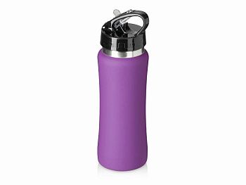 Бутылка для воды "Bottle C1", сталь, soft touch, 600 мл, фиолетовый Бутылка для воды "Bottle C1", сталь, soft touch, 600 мл, фиолетовый