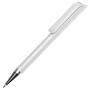 Ручка шариковая N23, белый, пластик