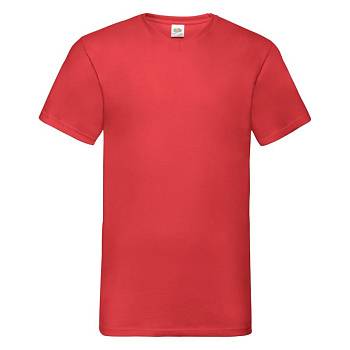 Футболка "Valueweight V-Neck T", красный_M, 100% х/б, 165г/м2 Футболка "Valueweight V-Neck T", красный_M, 100% х/б, 165г/м2