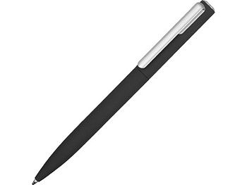 Ручка шариковая пластиковая "Bon" с покрытием soft touch, черный Ручка шариковая пластиковая "Bon" с покрытием soft touch, черный