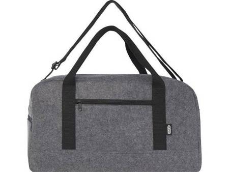 Спортивная сумка из переработанного материала Felta, 35 л, средне-серый