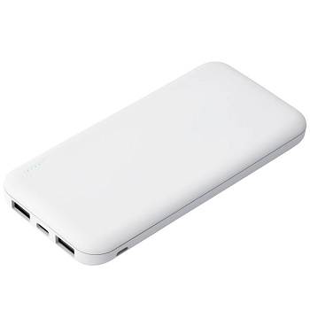 Внешний аккумулятор с подсветкой, Luce, 10000 mAh, белый